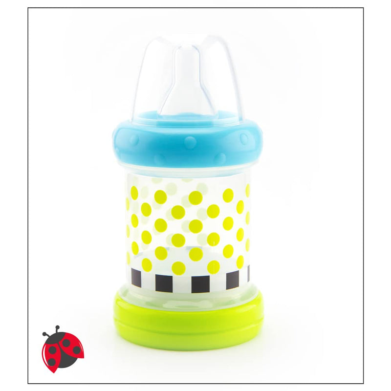 Sassy Baby Food Nurser ‚Äì 4+ Months Set of 2- 4oz 100% Silicone Nipple and Spoon BPA-Free 2 Count (Pack of 1)