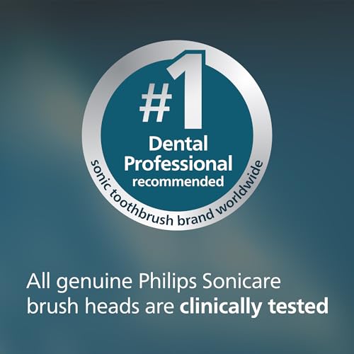 Philips Sonicare S2 Sensitive Brush Heads, 4-Pack, 1 Year Supply, White