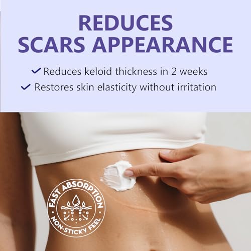 Keloid Bump Removal, Silicone Gel Hydrating Cream for Skin Bumps and Marks