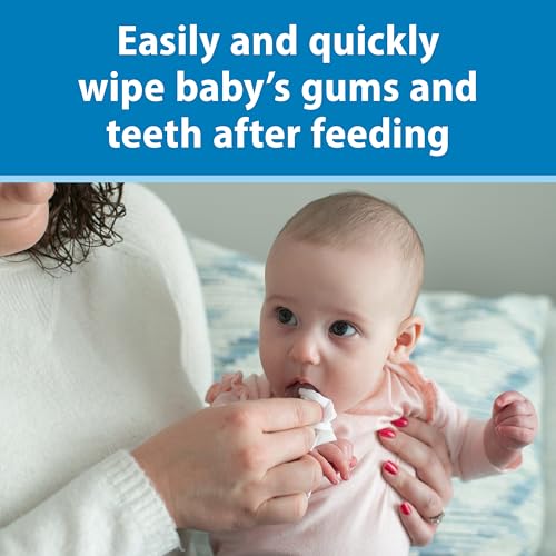 Dr. Brown's Healthy Wipes for Baby, Tooth/Gum + Nose/Face, 180 Count