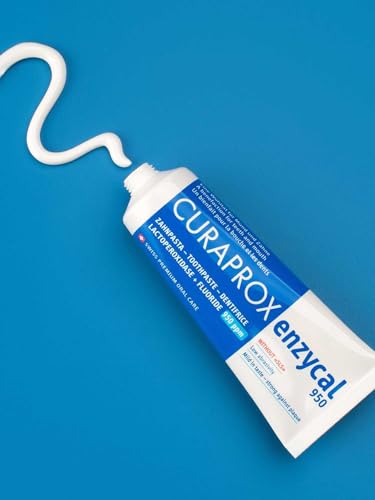 Enzycal Toothpaste 75mL Gently Clean and Protect Against Tooth Decay | Everyday Use | Mild SLS-Free | Cavity Prevention (950 ppm, mild & Refreshing Mint) mild & refreshing mint (950ppm) 2.5 Fl Oz (Pack of 1)