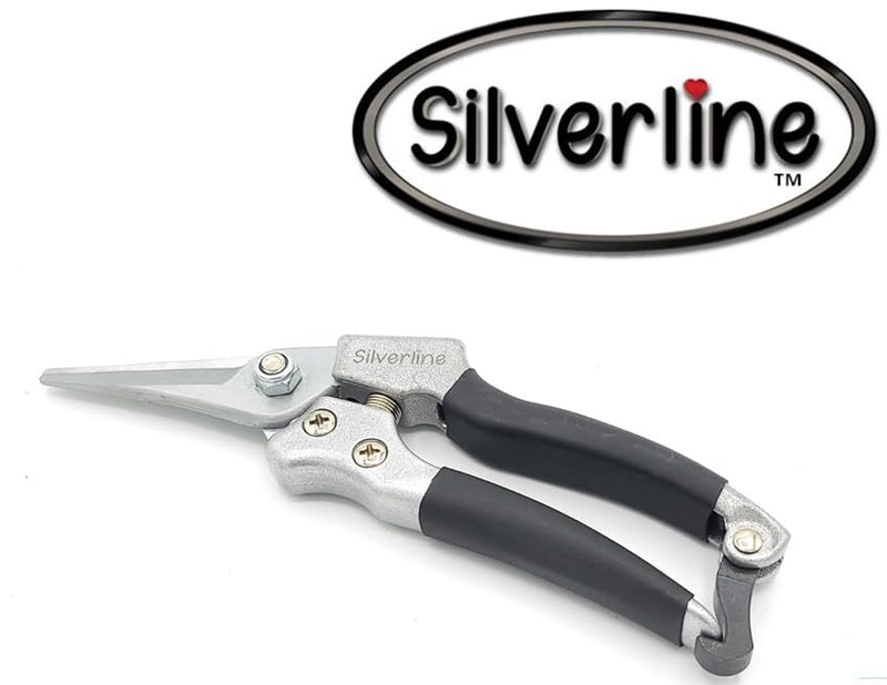 Silverline by Capralite Multi-Purpose Goat Hoof TrimmerShear Garden Wire Pipe Cutting Tool, Silver