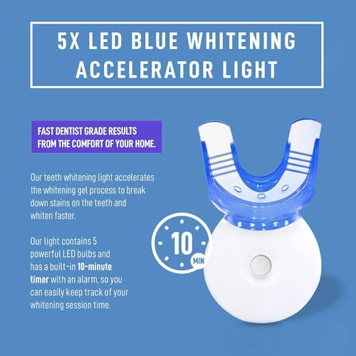LED Light Activated Teeth Whitening Kit