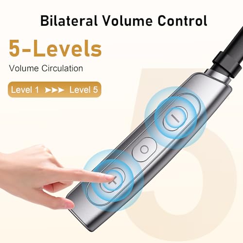 HEARING AlDS for Seniors Adults IPX4 Water Resistance 2 Modes Digital Hearing Amplifier Noise Cancelling with Volume Control Suitable for People with Mild to Moderate Hearing Loss