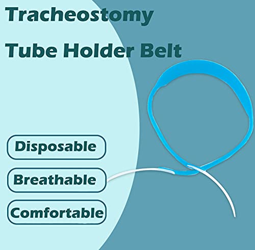 Tracheostomy Tube Holder Belt - Disposable Trach Ties Neckband for Laryngectomy, Individually Packaged, 5 Pcs - BeesActive Australia