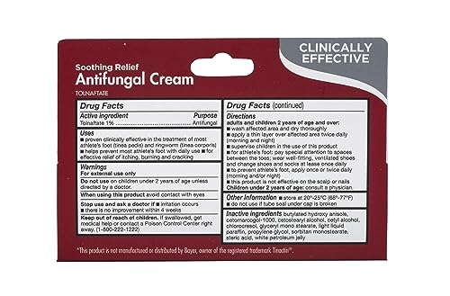 Thera Care Soothing Relief Antifungal Cream, 1.25 oz 1.25 Ounce