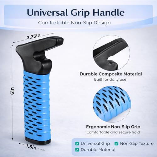 4-in-1 Sock Aid Kit for Seniors - Sock Remover, Leg Lifter & Car Handle