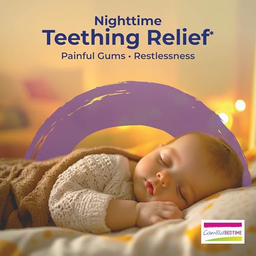 Boiron Camilia Bedtime Drops - 40 Count (Pack of 2) Bundle with a Boiron Sticker for Nighttime Teething Relief, Painful Gums, Restlessness, and Irritability - Sterile Liquid Doses