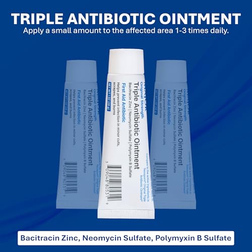 MAJOR Triple Antibiotic Ointment, Original Strength Formula, 1 Oz Tube
