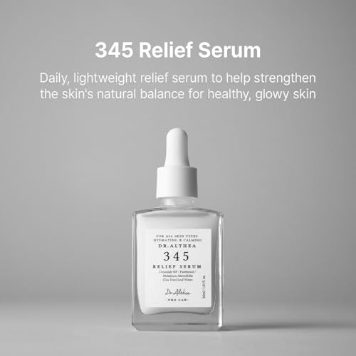 Dr.Althea 345 Relief Serum, Korean Vegan Skin Care, 1.01 Fl Oz 1.01 Fl Oz (Pack of 1)