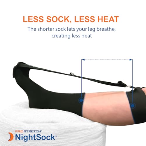 ProStretch NightSock, Overnight Relief for Plantar Fasciitis w/Toe Support