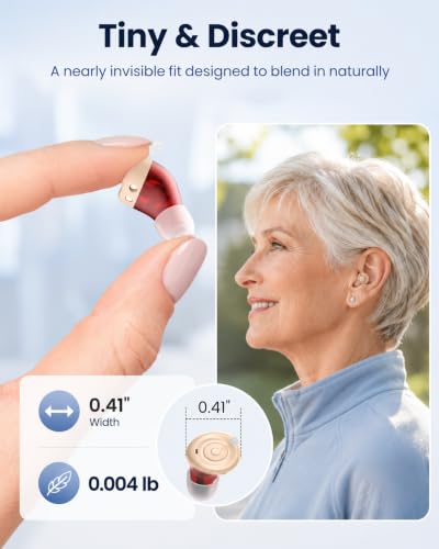 CUEME Hearing Aids, OTC Rechargeable Hearing Aids for Seniors & Adults