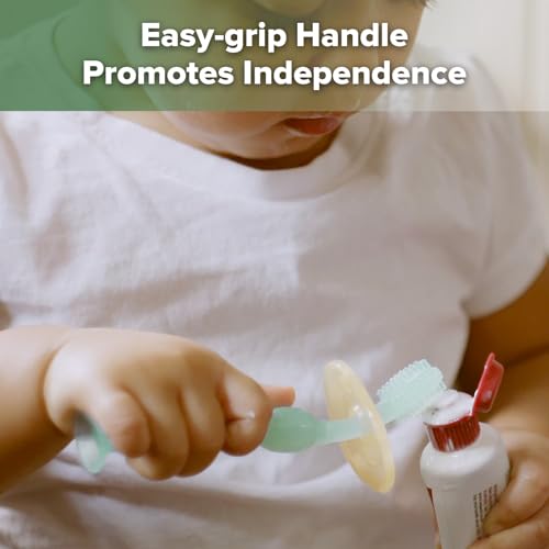 haakaa 360° Baby Toothbrush-Blue Baby Night Light