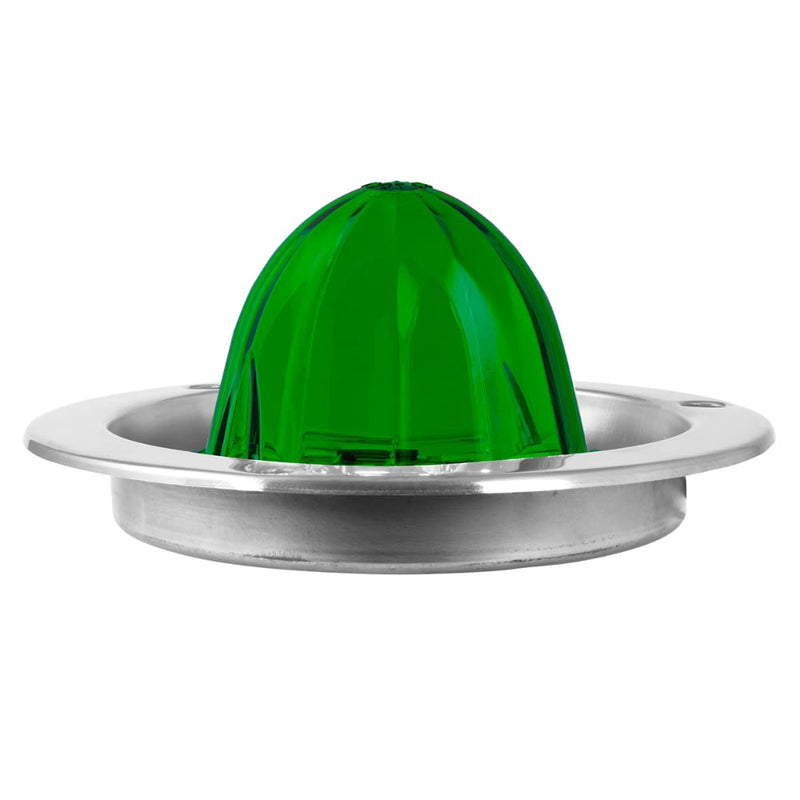 GG Grand General 81916 Green/Green Classic Watermelon 18 LED Light with Stainless Steel Flange Mount Bezel - BeesActive Australia