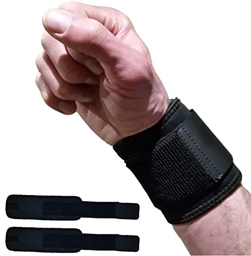 ARMSTRONG AMERICA Wrist Wrap For TFCC Tears (Medium) + Wrist Wraps for Wrist Tendonitis (Fits Most) Bundle