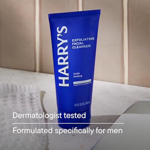 Harry's Exfoliating Face Wash for Men - 5.1 fl oz (3 Pack) 5.1 Fl Oz (Pack of 3)