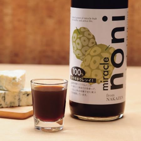 Nnakazen Miracle Noni 100% Noni Fruit, 24.3 fl oz (720 ml), Noni Juice, Aged Fermented, Noni Juice, Wild Noni, No Pesticides, No Fertilizer, Spocoletin - BeesActive Australia