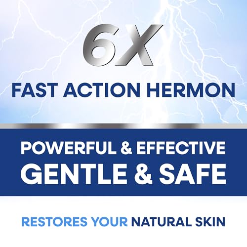 Hermon Seborrheic Dermatitis Scalp Treatment Cream: Soothing Itching Redness Scaling of Seborrheic Dermatitis - Fast-Acting Anti-Itch Ointment for Scalp Face Chest and Body for Men and Women 1 Pack