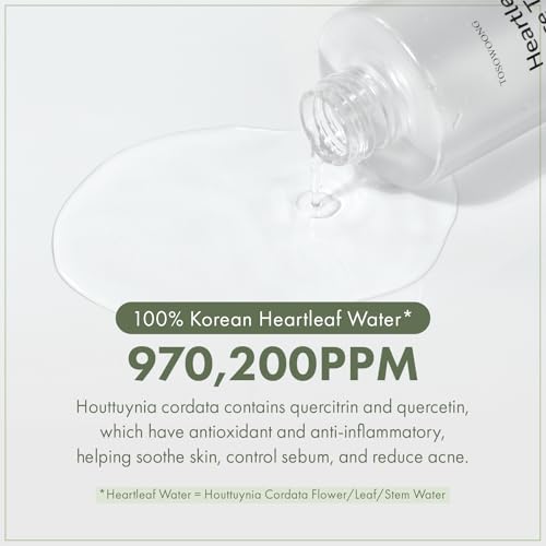 TOSOWOONG Heartleaf 97% Face Toner for Blemish-Prone & Calming, Hydrating