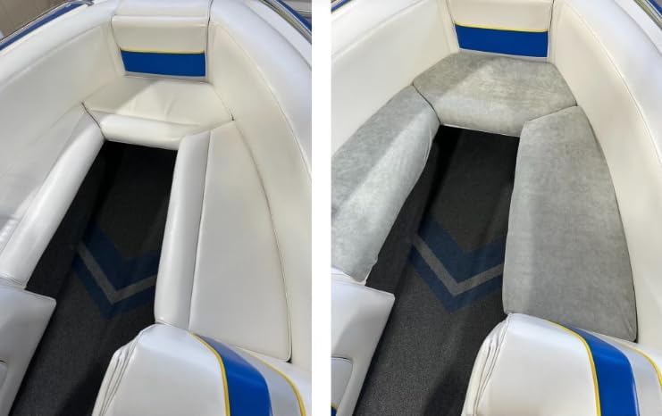 Let's Tie Up Premium Boat Seat Cushion Covers | XS Sand | 2 Count | Breathable Fabric | Heat Dissipation Keeps Seats Cool | Cushion Coozie | Protection & Comfort in One X-Small