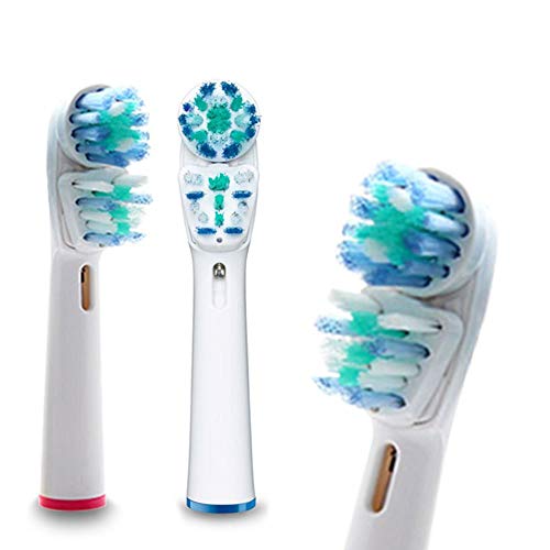 Double Clean Brush Heads, Compatible with Braun Oral-B Dual Clean Electric Toothbrush - Pack of 16