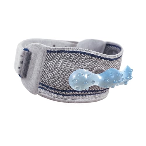 Bauerfeind - GenuPoint - Knee Strap - Support Patella & Patellar Tendon Relief for Runners, Jumpers Knee & Shin Splints, Fits Under the Kneecap 2 Titanium