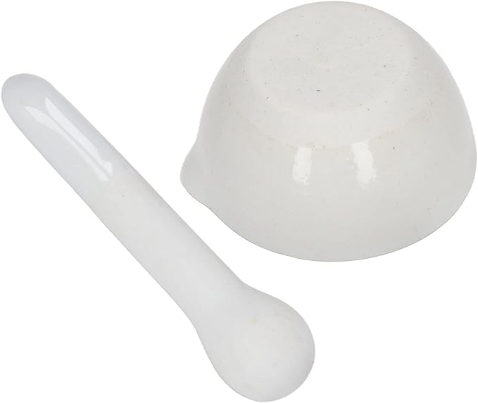 Mortar Pestle Set, Compact Size 10 Set Seed Grinding Bowl 60ml Durable Capacity for Pharmacy Kitchen - BeesActive Australia