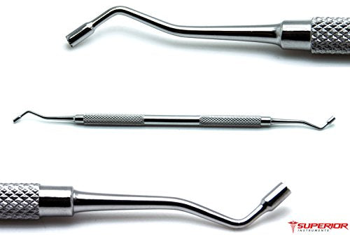 Dental Amalgam Filling Serrated Plugger 720-1, 721-2, 722-3, 723-4 Double Ended 1.2mm/1.5mm, 1.9mm/2.2mm, 2.4mm/2.7mm, 2.8mm/3.1mm Restorative 4 Pieces Instruments