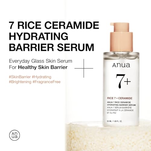 Anua Rice Ceramide 7 Hydrating Barrier Serum, 1.69 fl oz