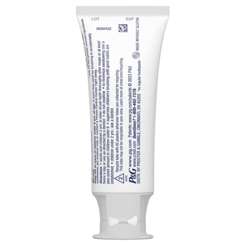 Crest 3D White Toothpaste Radiant Mint, 2.7 Oz (76g) - Pack of 3