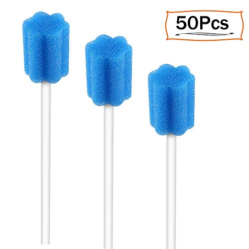 250 Count Unflavored Disposable Oral Swabs 5color-250pcs