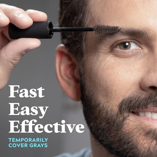 JUST FOR MEN 1-Day Beard & Brow Color, Temporary Color, Dark Brown 1 Count (Pack of 3)