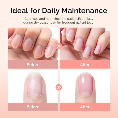 MelodySusie 14PCS Manicure Tools Kit Nail Care Set 14Pcs Milk & Honey