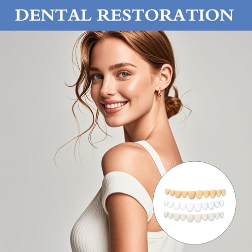 Tooth Repair Kit 12PCS, Temporary Natural Shade for Filling Broken Tooth