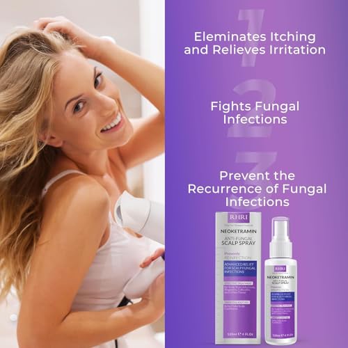 Neoketramin Anti Fungal Scalp Spray for Dandruff, Psoriasis & Folliculitis
