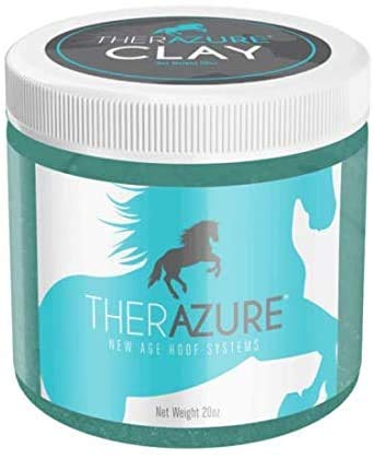 *New Heat Resistant Formula* Horse Hoof Thrush Treatment Clay and White Line Equine Care: Effective on Horses, Cows, Goats, Sheep, Pigs and All Hooved Animals-7lb Bucket 25 oz - BeesActive Australia