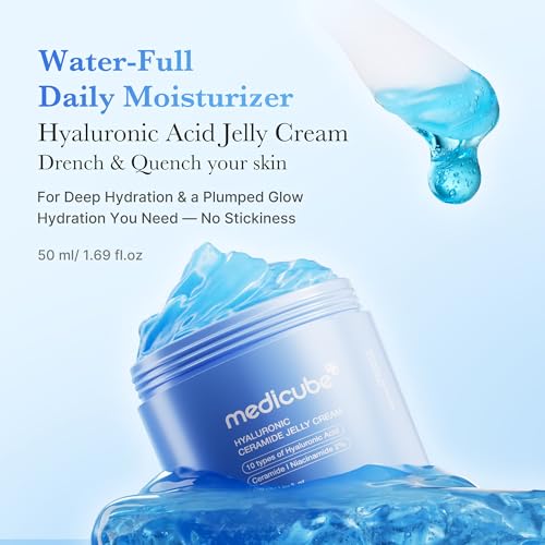medicube Viral Jelly Cream Duo - Hyaluronic Acid and Collagen Jelly Cream