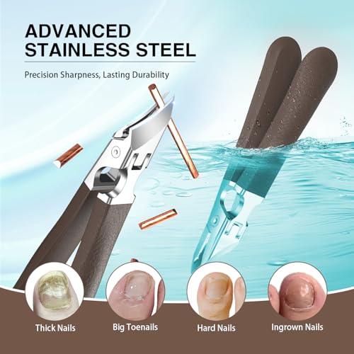 Eagle Beak Slanted Nail Clippers for Thick & Ingrown Toenails