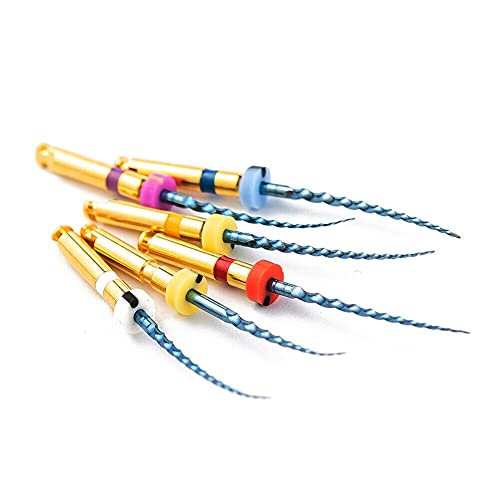 Dental Endo Files X3-Blue Max 25MM Endodontic Root Canal Treatment Rotary Files (6PCS X3-Taper Blue MAX Files) 6PCS X3-TAPER BLUE MAX Files