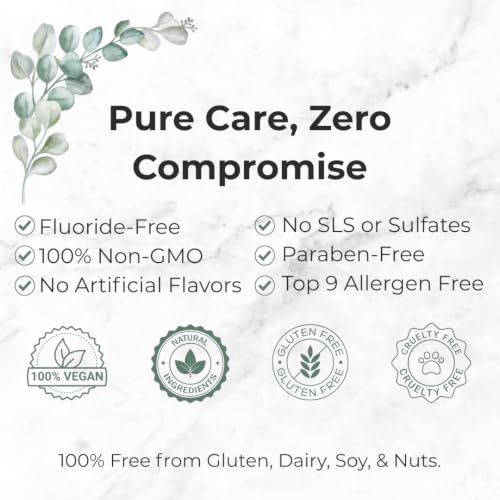 Real Products Hydroxyapatite Remineralizing Tooth Powder, Daily Care, Mint Flavor, with Xylitol, Sea Salt and Humic/Fulvic Minerals, 2 oz (Mint)