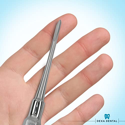 Root Elevator Set – Luxating Periotome, Apical Molt Osteotome, Root Extraction Instruments, Professional Oral Implant Tools - 3 Pcs 3 Pcs Set