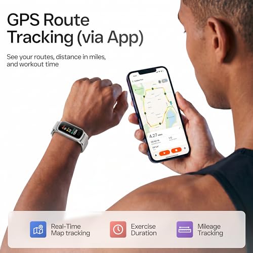 Lightweight Activity & Fitness Tracker with Subscription-Free App Control, AI Sleep Insights, 24/7 Heart Rate & Blood Oxygen Tracking, 16 Sport Modes, Waterproof Smart Watch for Men & Women Silver