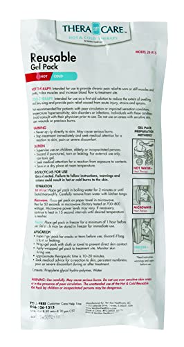 TheraCare Reusable Hot & Cold Gel Pack, 5” x 10”