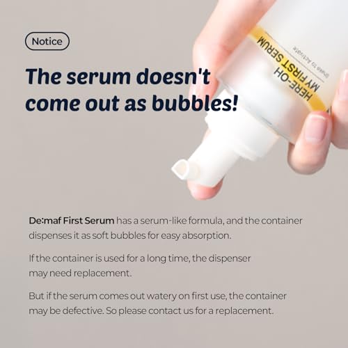 De:maf Here-Oh My First Hydrating Serum, Hyaluronic Acid, 5.24 fl oz Original 5.24 Fl Oz (Pack of 1)