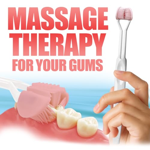 SMILE SAVER 360° Therapeutic Gum Massage for Bleeding Gums, Sensitivity, TMJ & Bruxism – Smile Anti-Aging: Spa Treatment for Your Smile – Morning Massage for Healthy Gums - Made in America