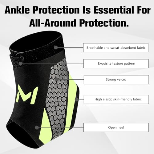 2 Pack Adjustable Ankle Brace, Lace Up Ankle Brace Compression Support for Men Women, Orthopedic Ankle Stabilizer for Sprain Recovery, Tendonitis Relief, Breathable Adjustable Protection for Sports Training and Daily Activity (Gray) Gray
