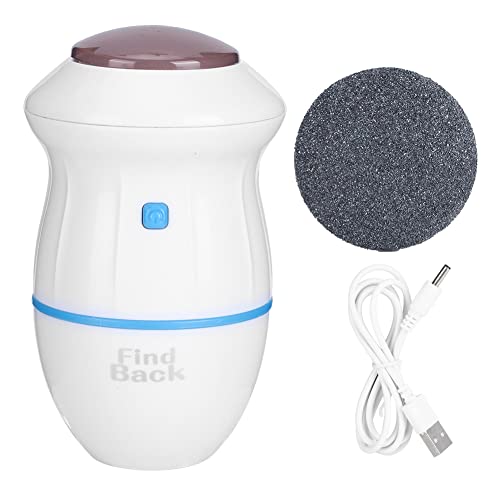 Electric Feet Callus Remover, Battery Operated Foot Grinder Callus Dead Skin Remover Vacuum Foot File Pedicure Tool(White + Blue) - BeesActive Australia