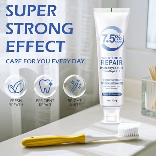 4 pcs SP-6 Probiotics Whitening Toothpaste+Hydroxyapatite Toothpastes