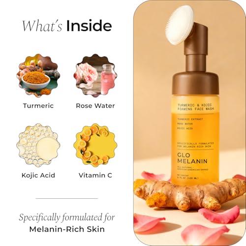 Glo Melanin Turmeric & Kojic Foaming Face Wash - 120ml