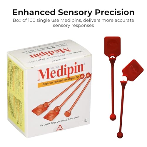 Disposable Skin Prick Device, Neuropathy Early Detection and Diabetes Monitoring, Single-Use Testing Pins, Hygienic Medical Tool, Ready-to-Use for Healthcare Professionals, Pack of 100